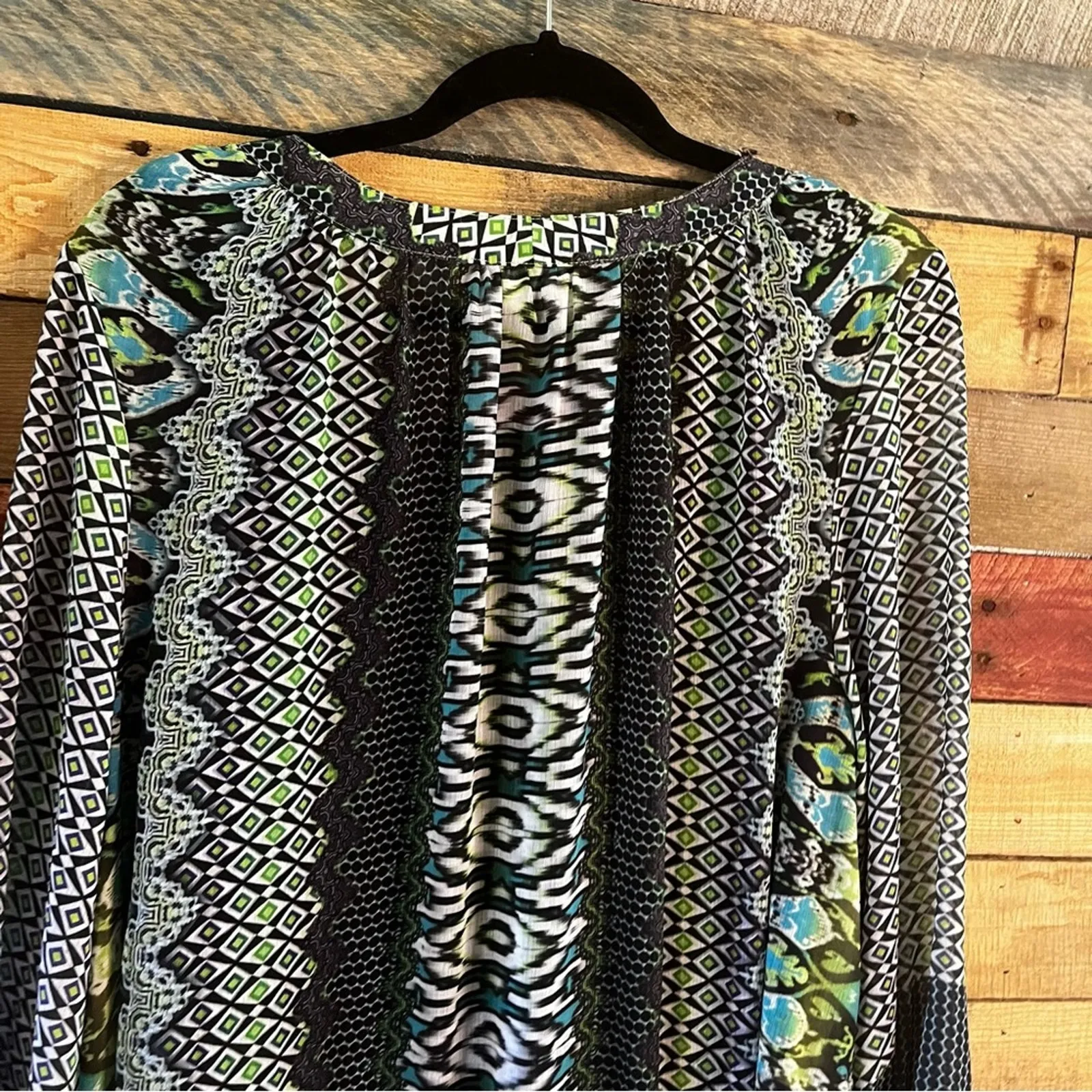 Avenue Multi‎ Color Blouse Size 18/20 - Image 8