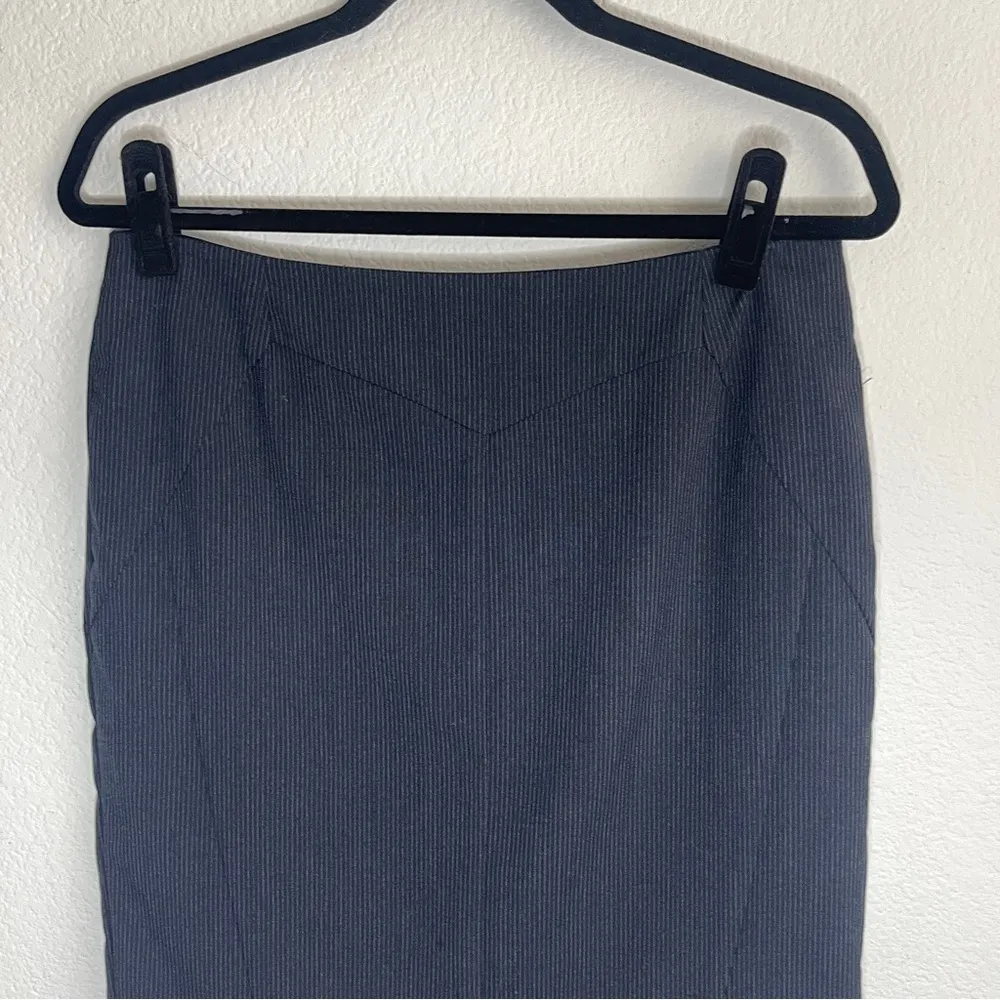 Worthington Pinstripe Pencil Skirt Lined - Image 2