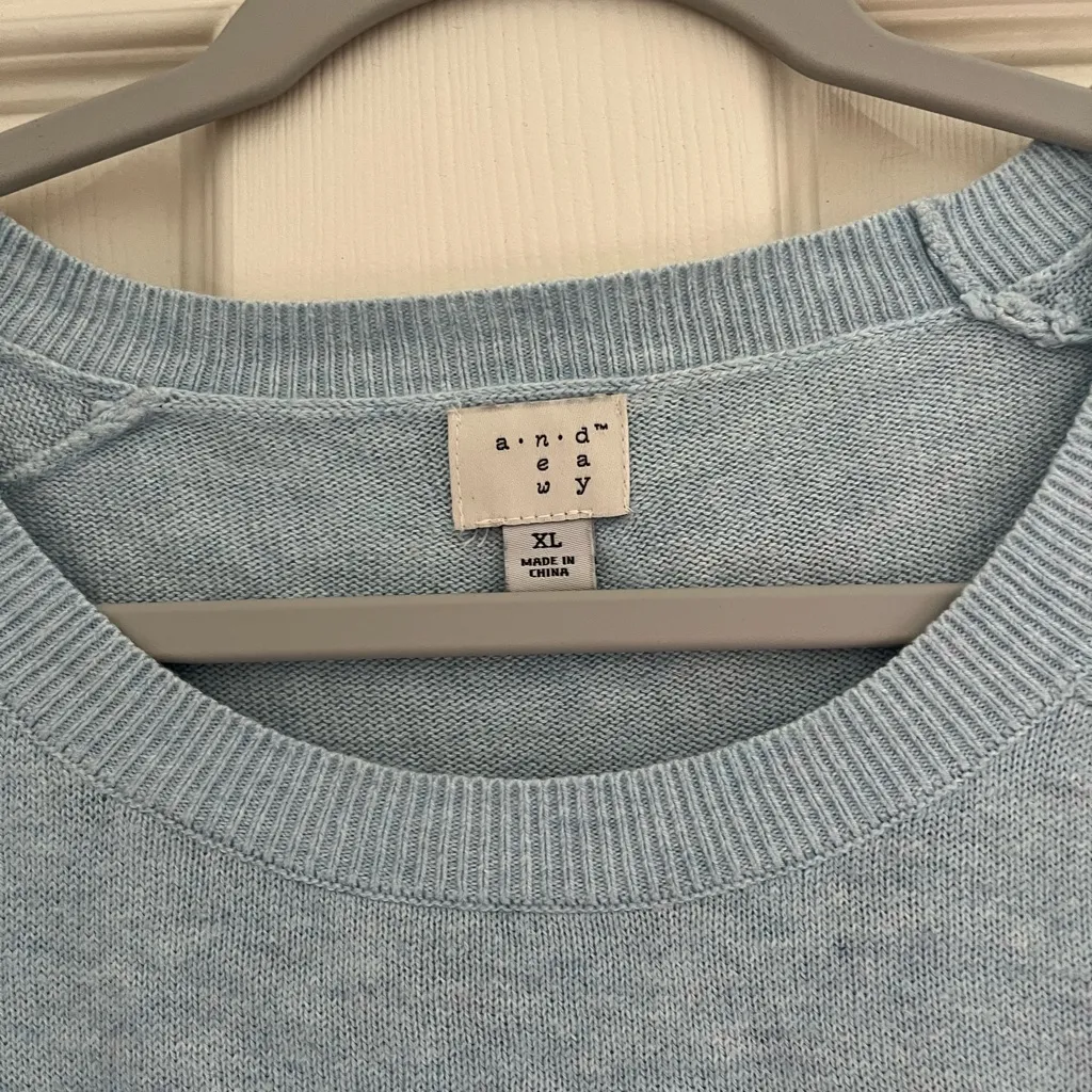 Light blue sweater, not super thick - Image 2