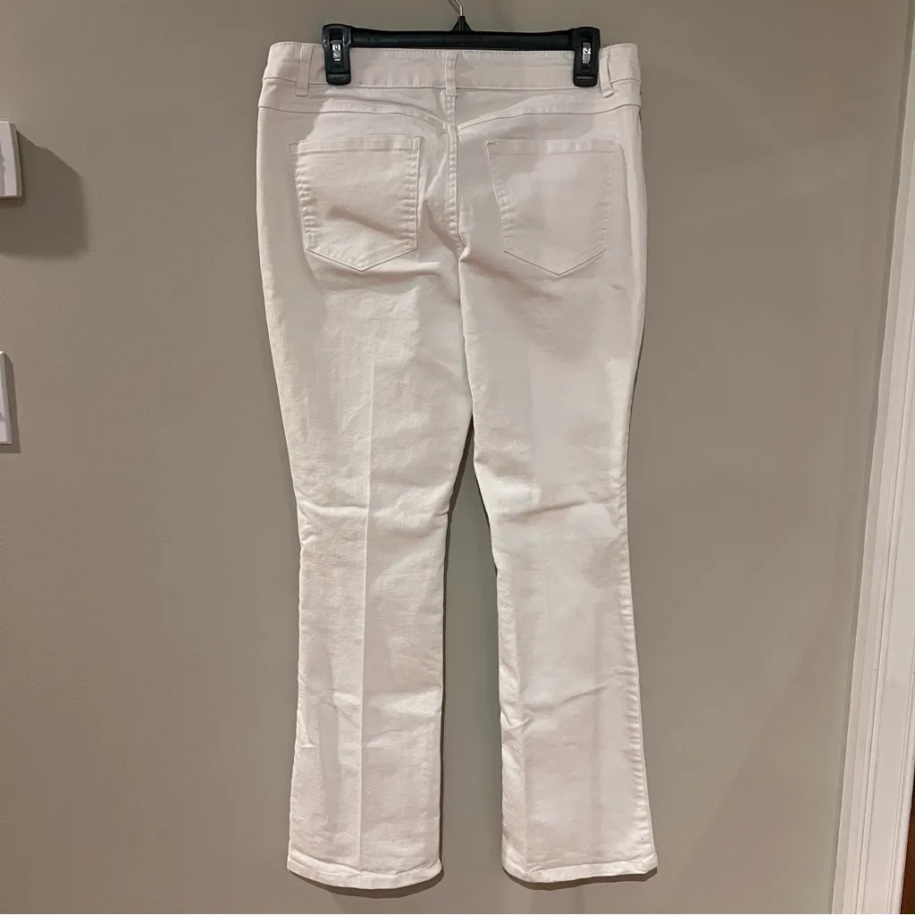 d. jeans White Skinny Jeans Size 12 - Image 2