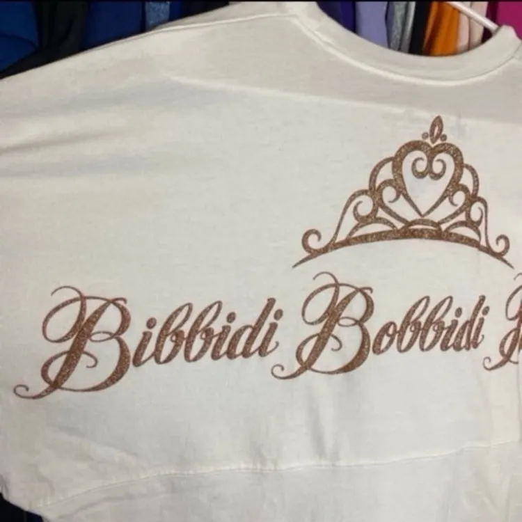 Disney parks bibbidi bobbidi boutique spirit jersey ADULTS!! NWT S - Image 3