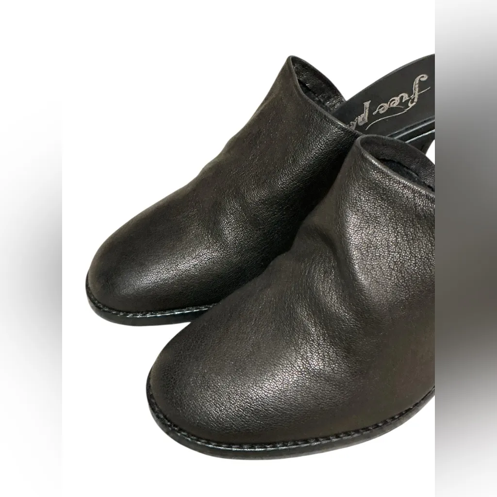 FREE PEOPLE Leila Heeled Mules 7.5 Black $178 Retail NEW - Image 6