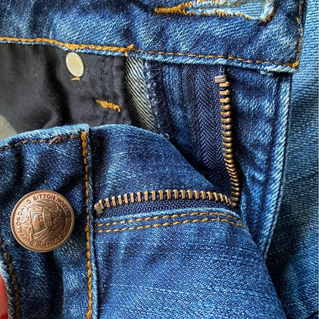 4/$20 Buffalo David Bitton Denim Western Skirt - Image 3