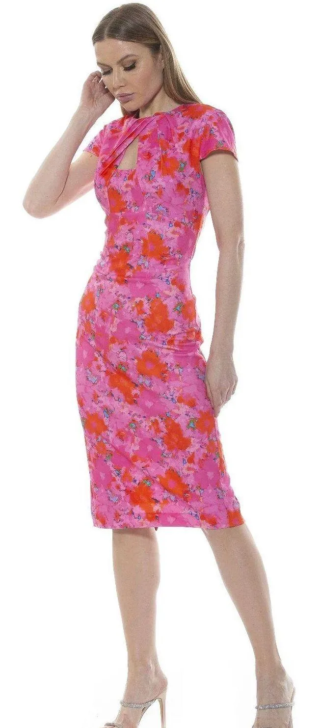 Janine Midi Dress Sz L. - Image 3