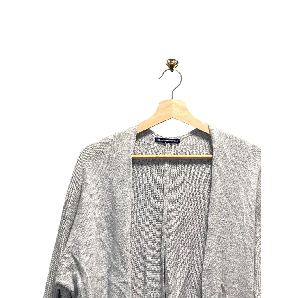 Brandy Melville Cardigan Gray One Size - Image 6
