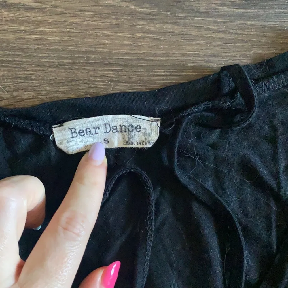 Black Shirt Dress - Image 3