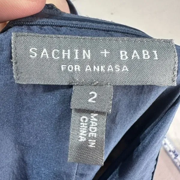 Sachin‎ + Babi Rory 100% silk wildflower romper Size 2 - Image 12