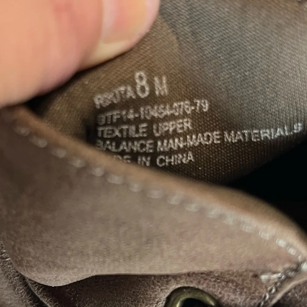 Bare Traps Booties Brown Heeled Side Zip Womens 8 Ankle Boots - Image 15