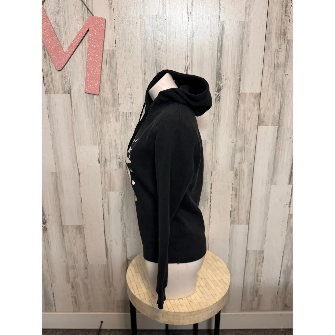 Melanie Martinez Black Graphic Pullover Hoodie Women’s Size Medium - Image 4