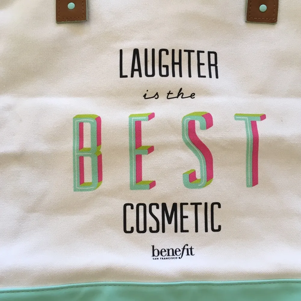 Benefit Cosmetics Canvas Tote Bag - Image 7