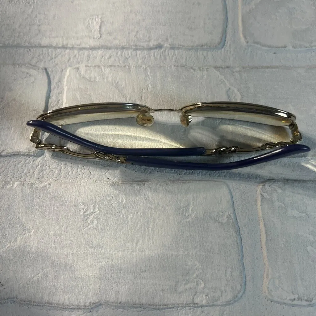 JIMMY CHOO Eyeglasses Frames Violet 53 16 135 78-8T2 Rectangle Made in Italy - Image 9