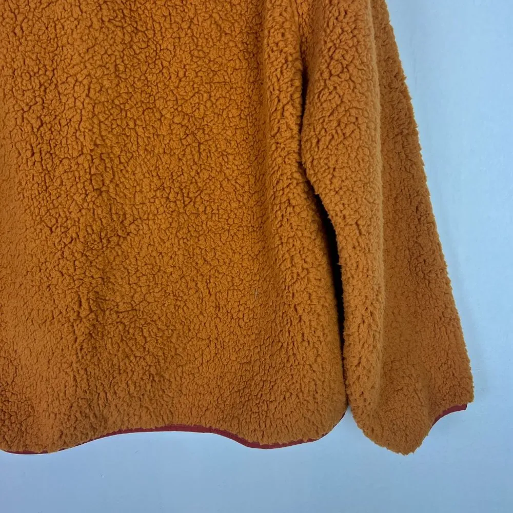 NWT Universal Thread Sherpa Jacket in Mango Soft Cozy Size Small S NEW - Image 12