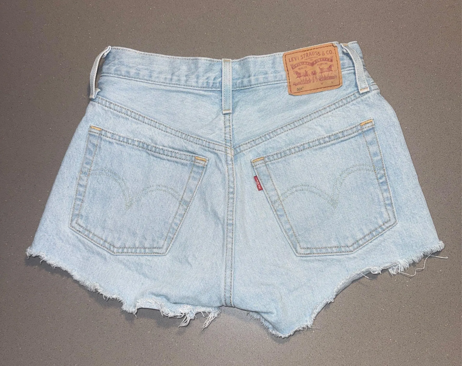 Levi 501 Shorts 25 - Image 2