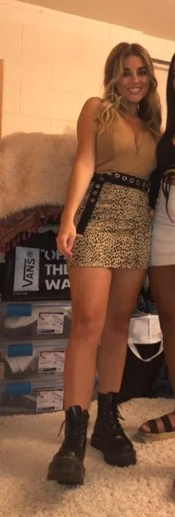 Brandy Melville leopard mini skirt - Image 3