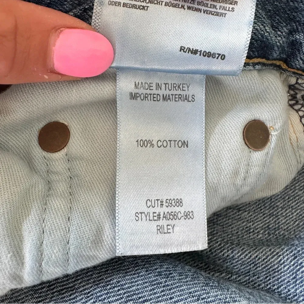 Agolde Riley High Rise Straight Crop - Image 14