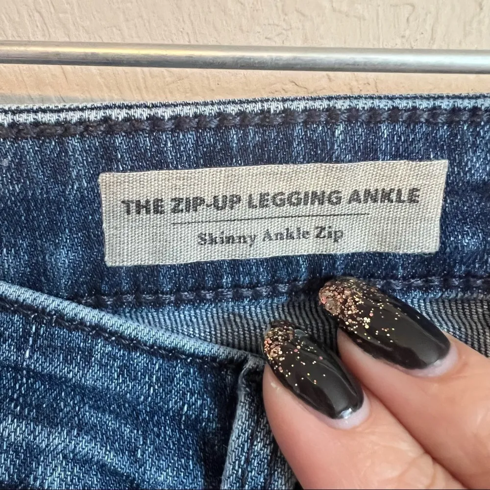 AG The Zip‎ Up Legging Ankle Denim Jeans - Image 10