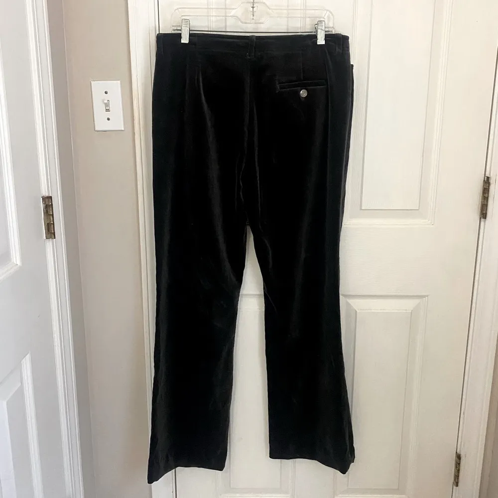 Ralph Lauren Charcoal Grey Velvet Pants - Image 7