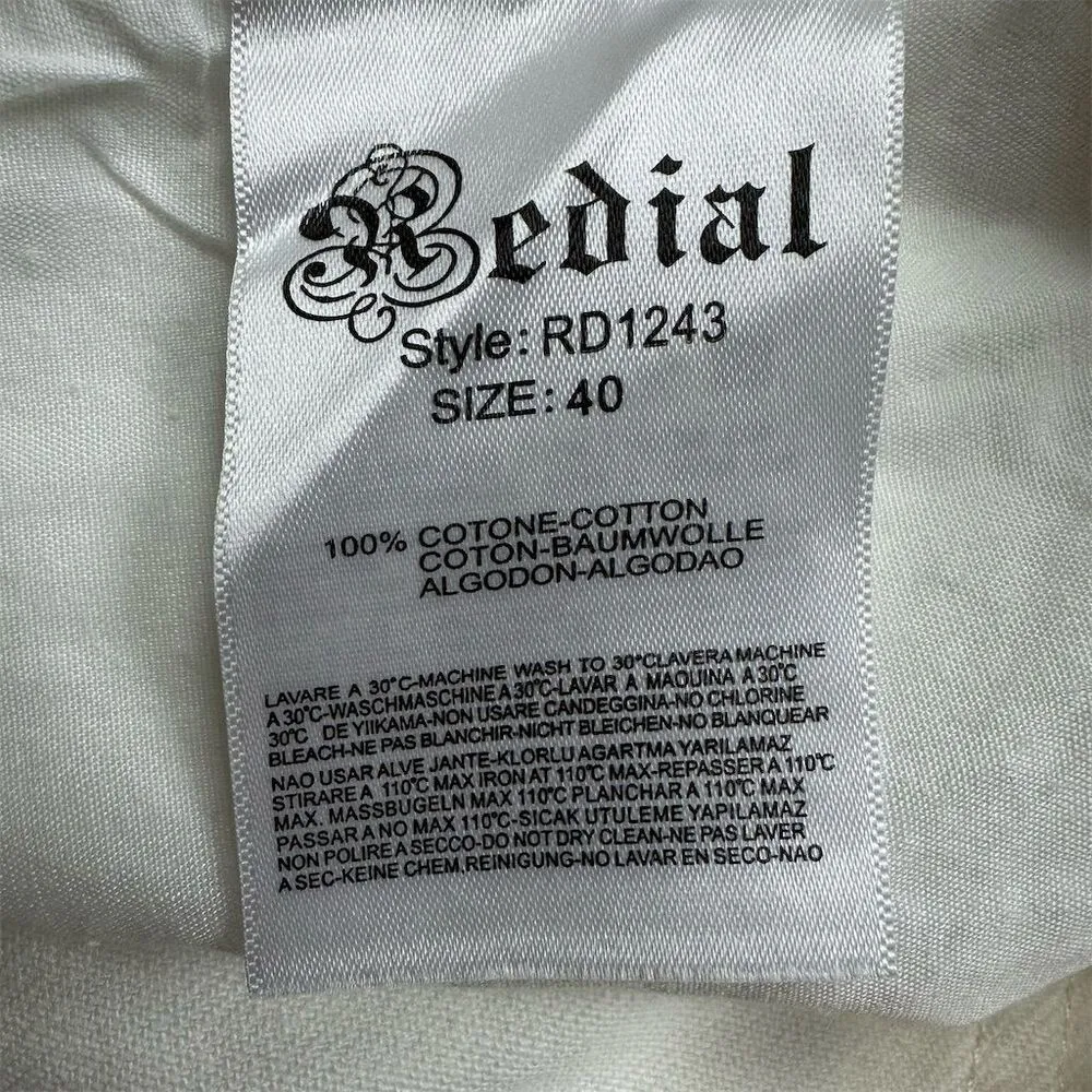 Nasty Gal Women's Redial High-Rise Straight Leg Jeans White Size 8 - Image 5