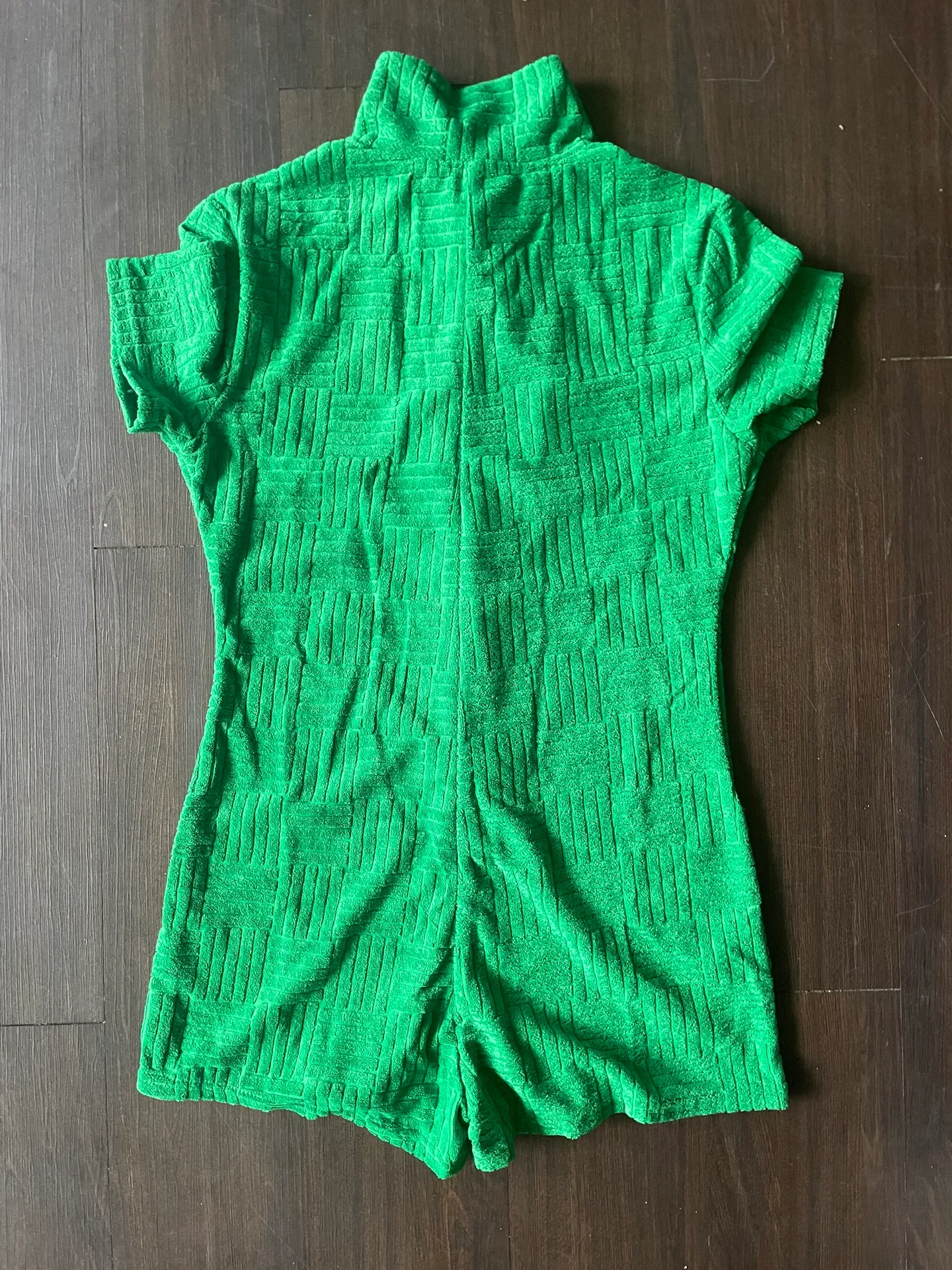 Amazon Green Fitted Romper - Image 2