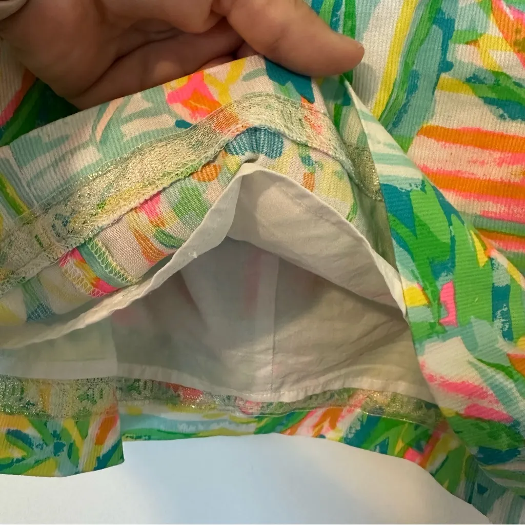 Lilly Pulitzer Courtney Shift Tie Back Sea Salt and Sun Women’s 2 - Image 6