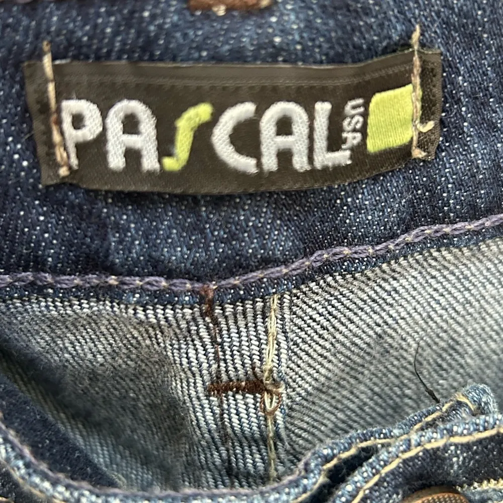 Vintage Pascal Embroidered Jeans 12 Blue - Image 3
