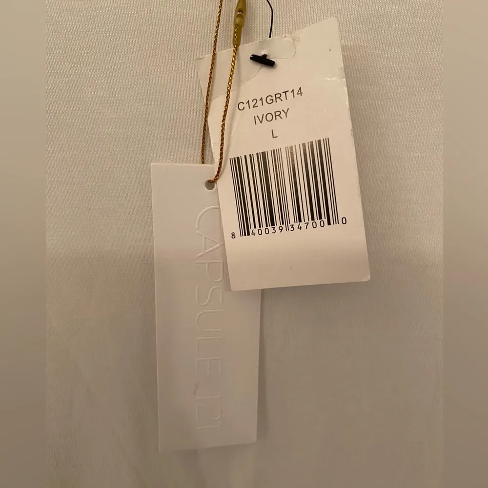 Capsule 121 Longsleeve T Shirt White Size L - Image 3