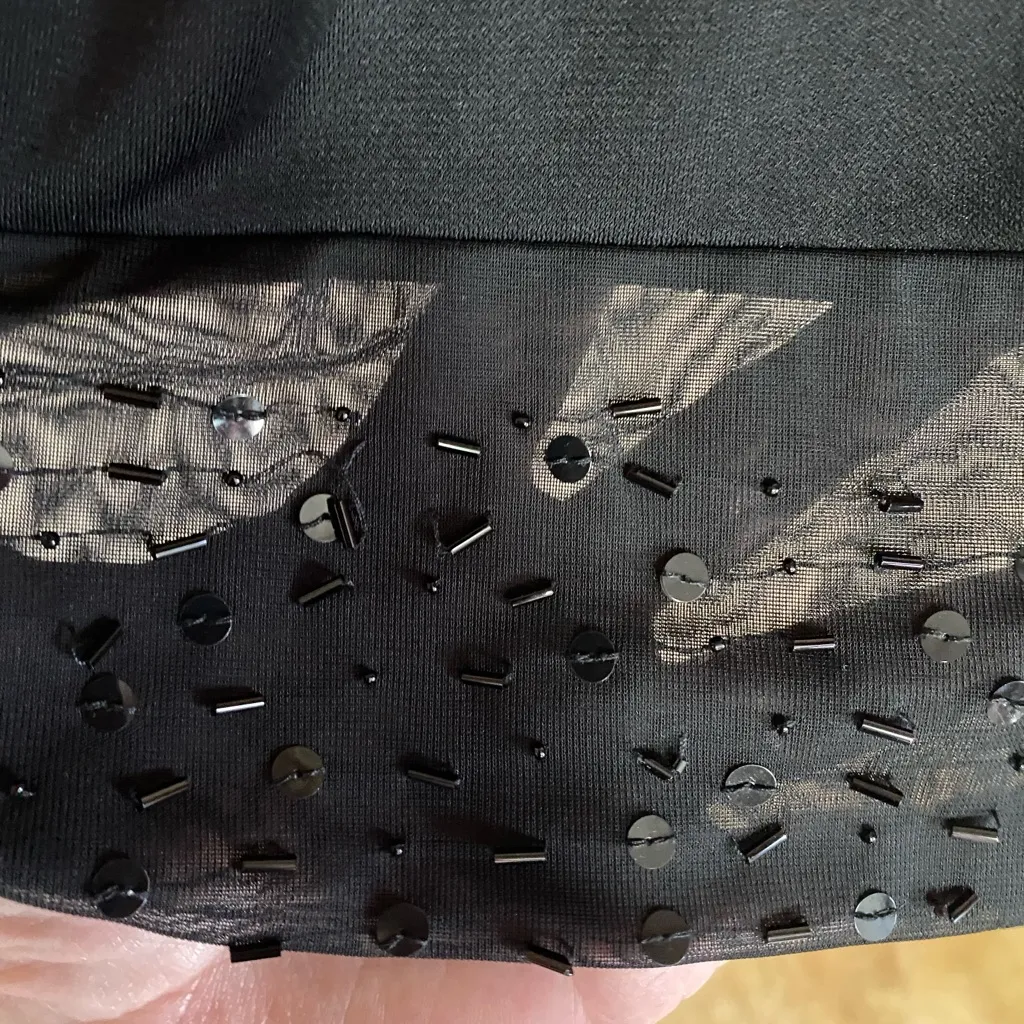 Merona Black Pencil Skirt - Image 4