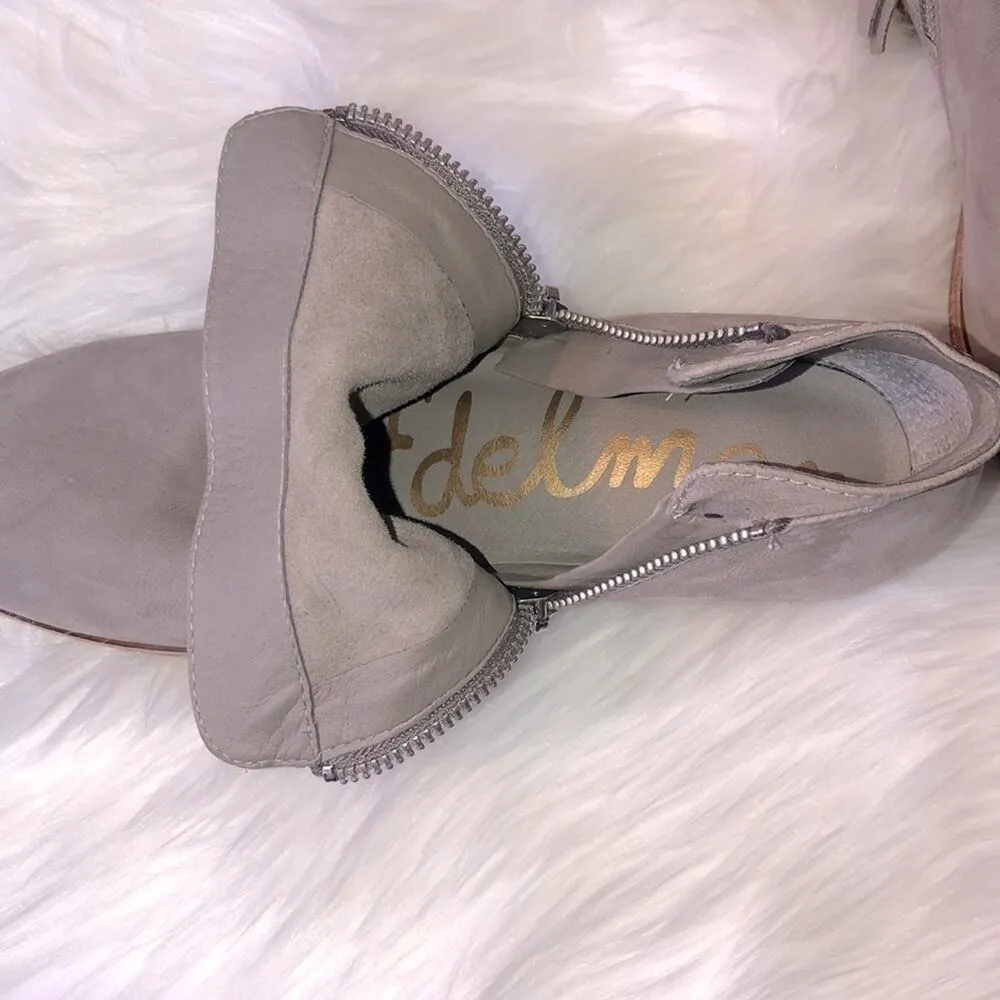 Sam Edelman Women's Packer Leather Low Heel Booties size 6.5 - Image 5