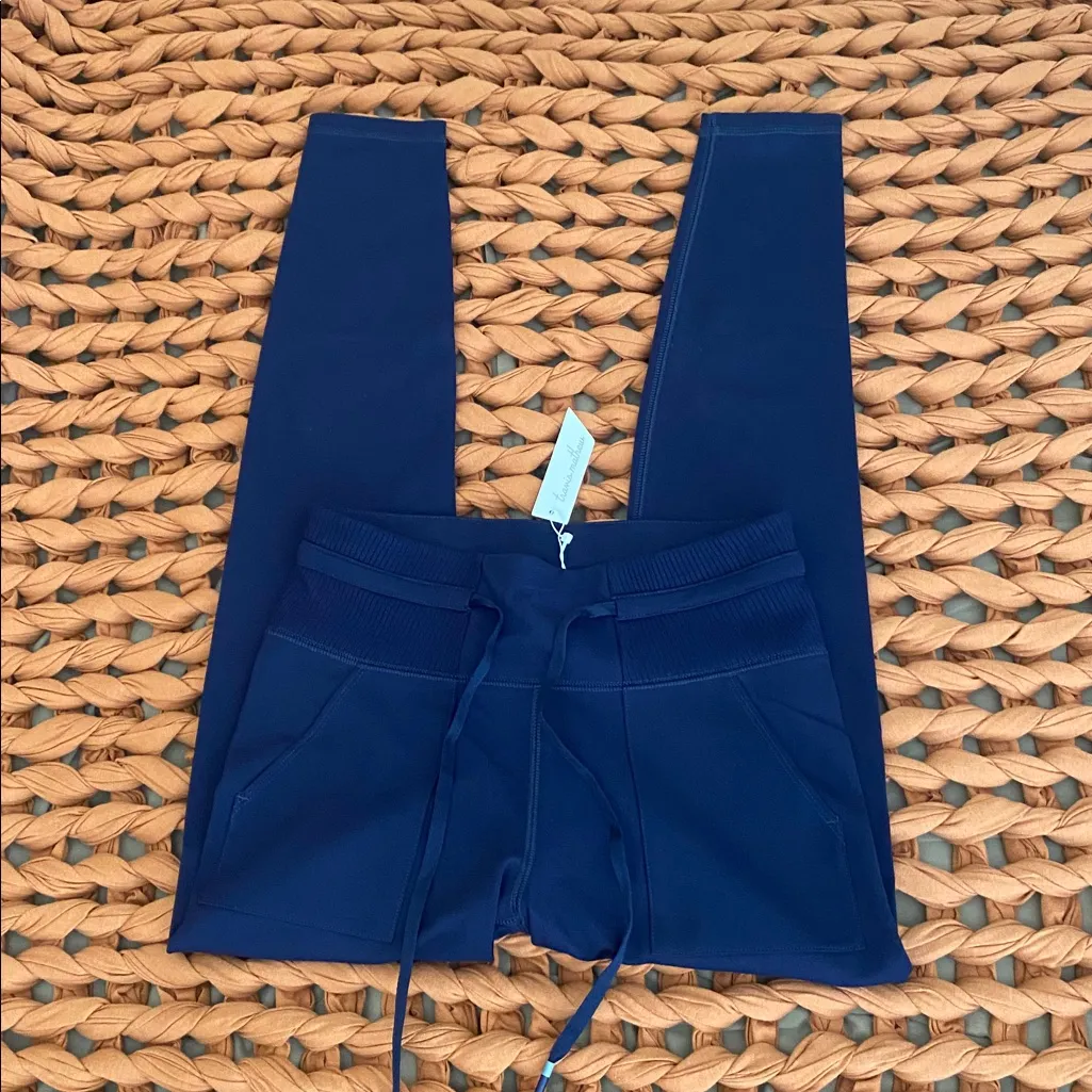 Travis Mathew Beyond The Coast Navy Blue Leggings - Image 2