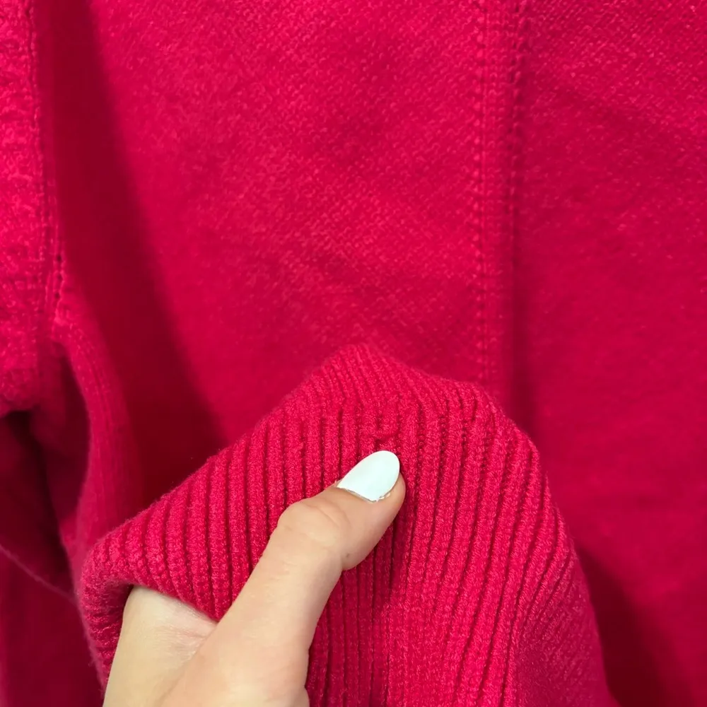 Anthropologie Maeve Crystal Mock Neck Sweater Pink - Image 7