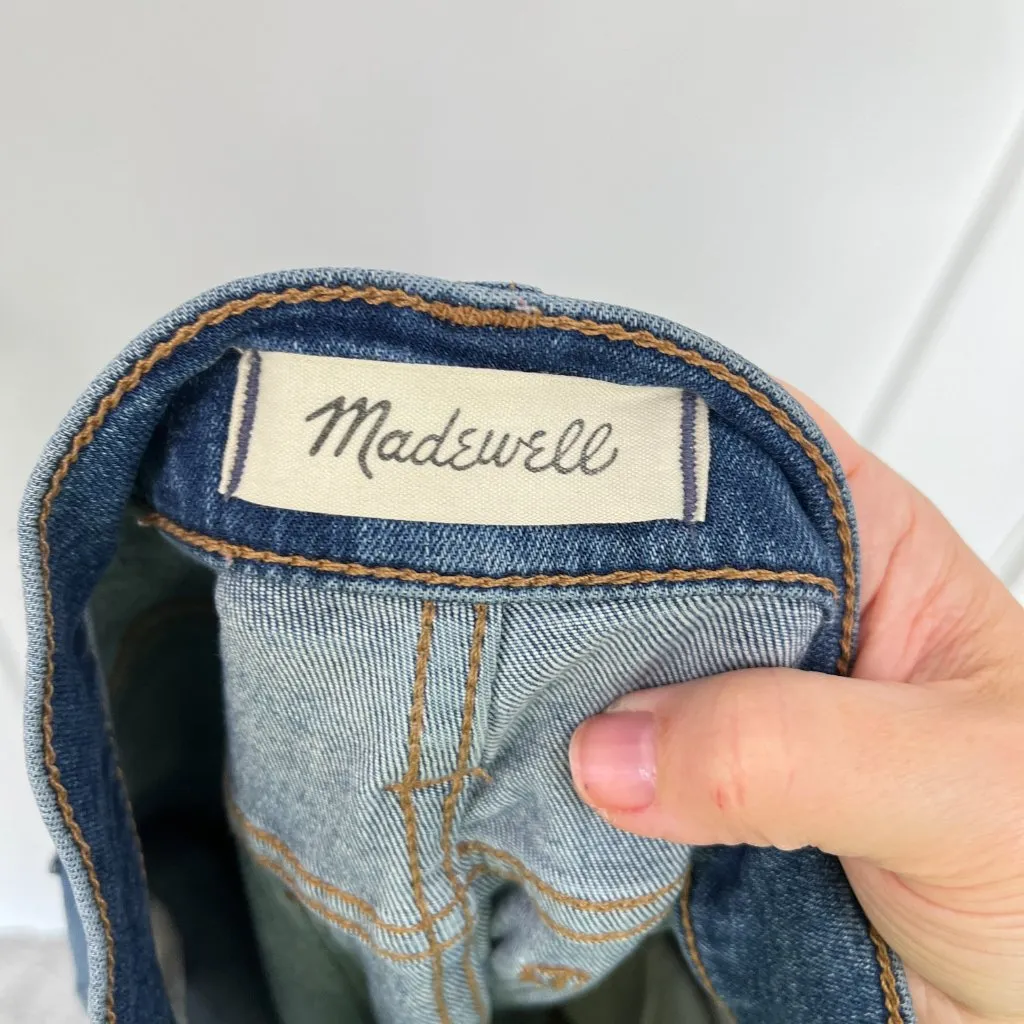Madewell Size 28 Blue Stovepipe Slim Straight Leg Ankle Jeans - Image 7