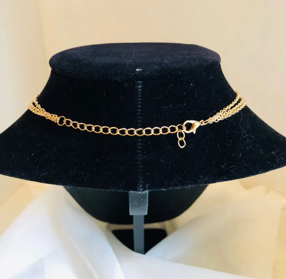 Bohemian Multi/Layered Necklace Gold - Image 4