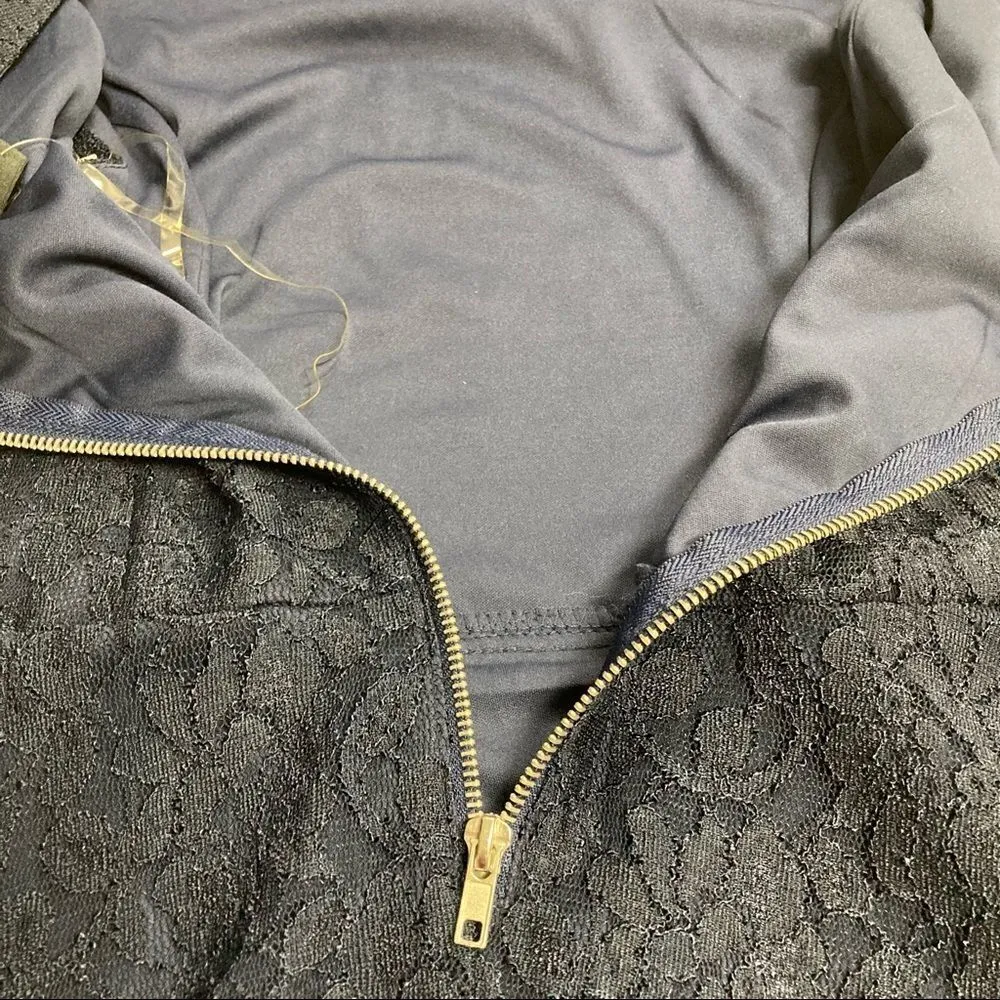 SPEECHLESS, Women’s Blue Lace, XL party dress, sleeveless, fit & flare, knee length‎ - Image 11