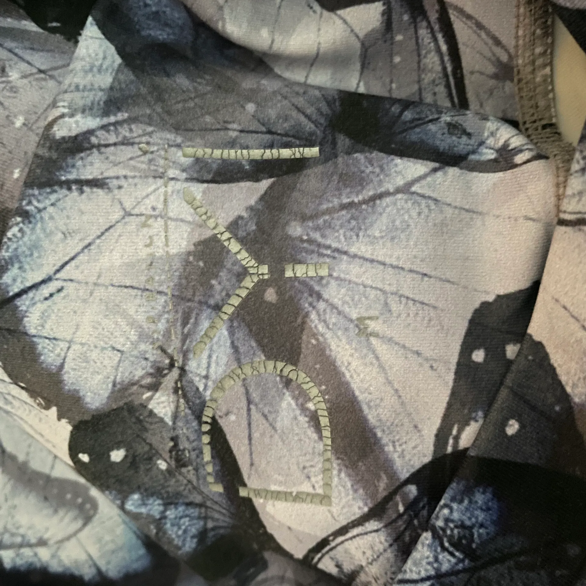 Define Your Inspiration Butterfly Printed High Waisted Leggings Size Medium - Image 5