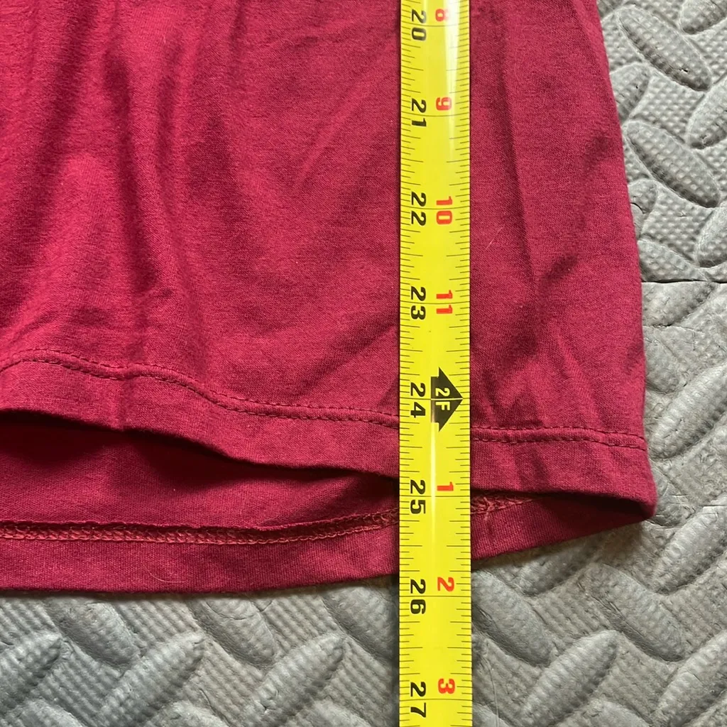 New Era Genuine Merchandise Women’s Maroon Phillies‎ Short Sleeve Shirt Size L Red Size L - Image 7