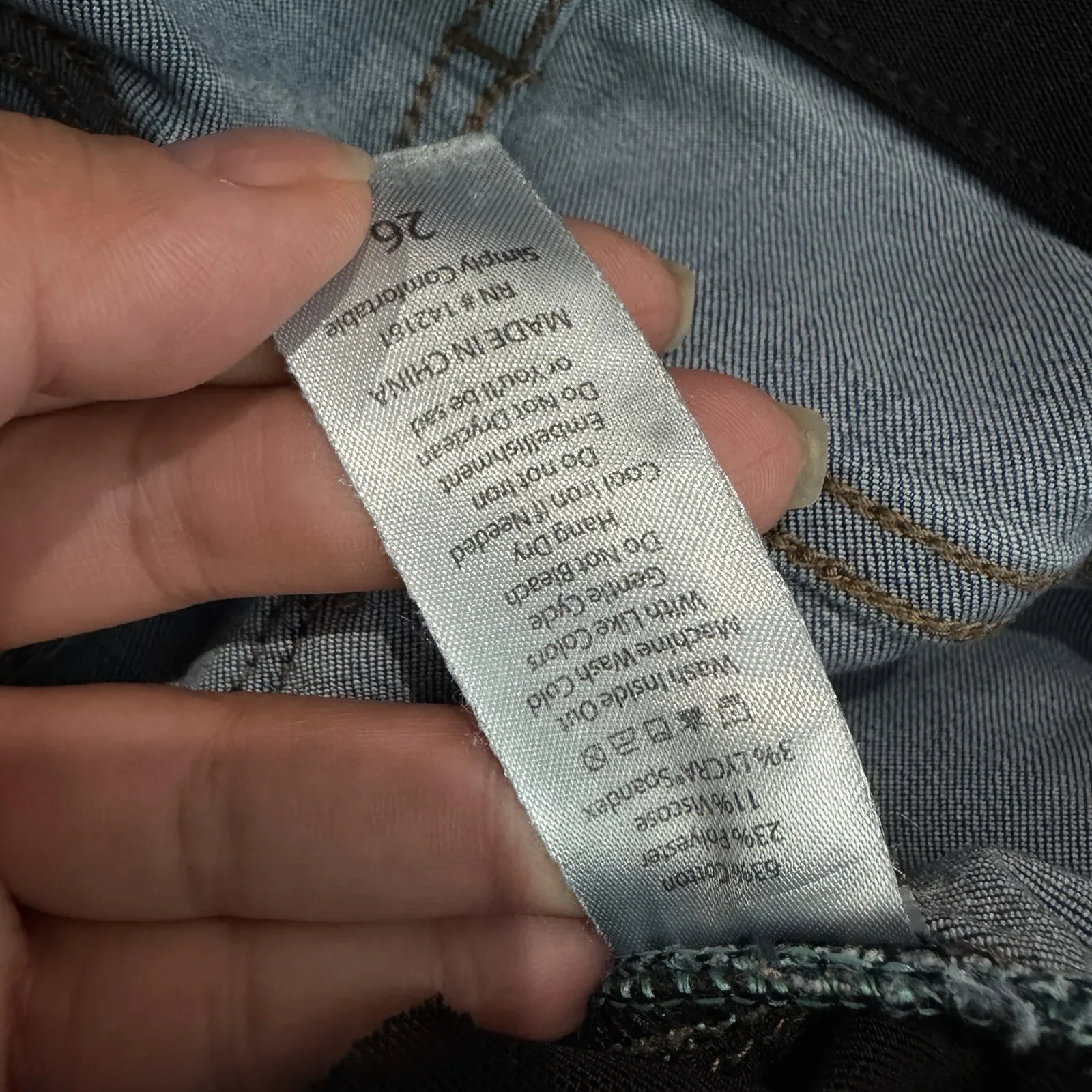 Lularoe Women's Skinny Jeans Size 2 Stretch Comfort Casual - Image 4