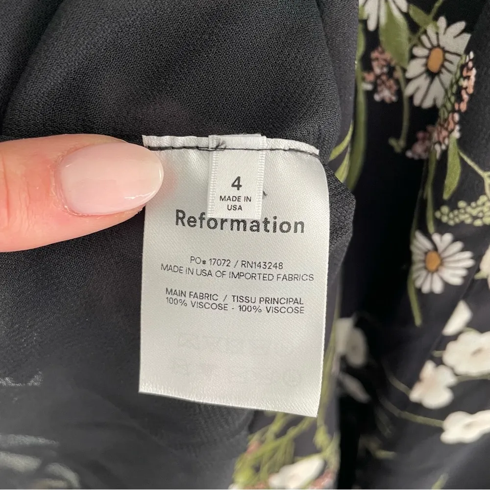 Reformation Rosewood Flora Midi Dress NWT 4 - Image 15