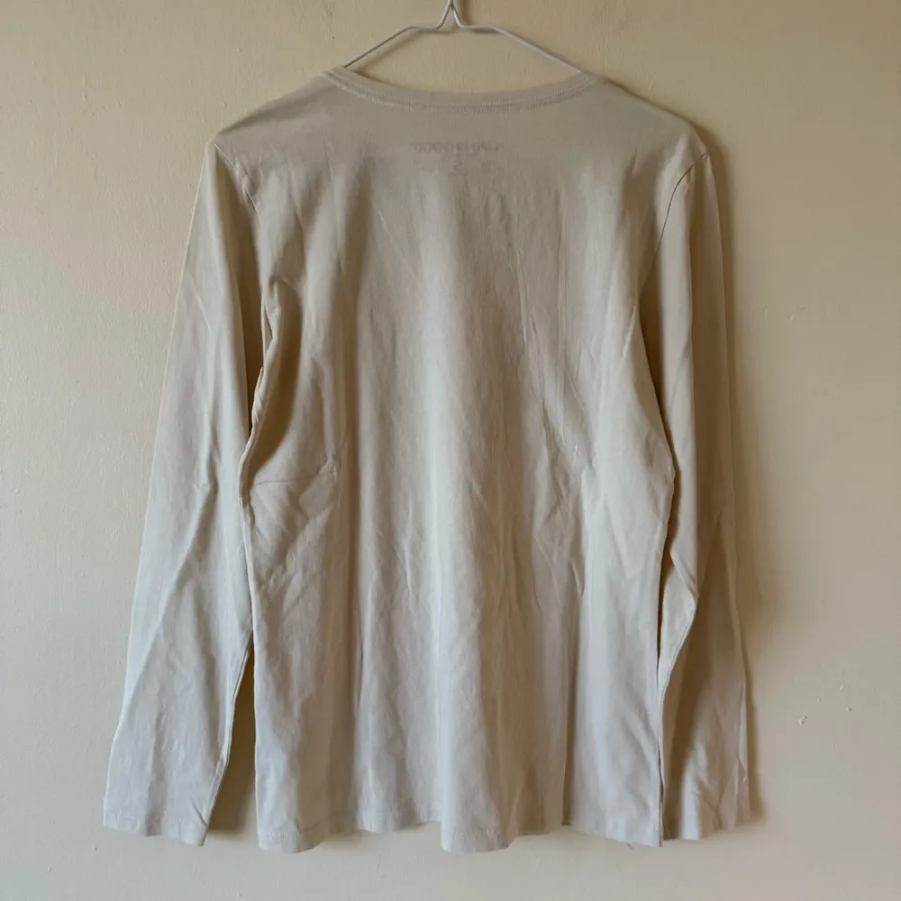 Life Is Good Autumn Leafscape Long Sleeve Crusher Lite Tee Women's SZ S  NEW - Image 3