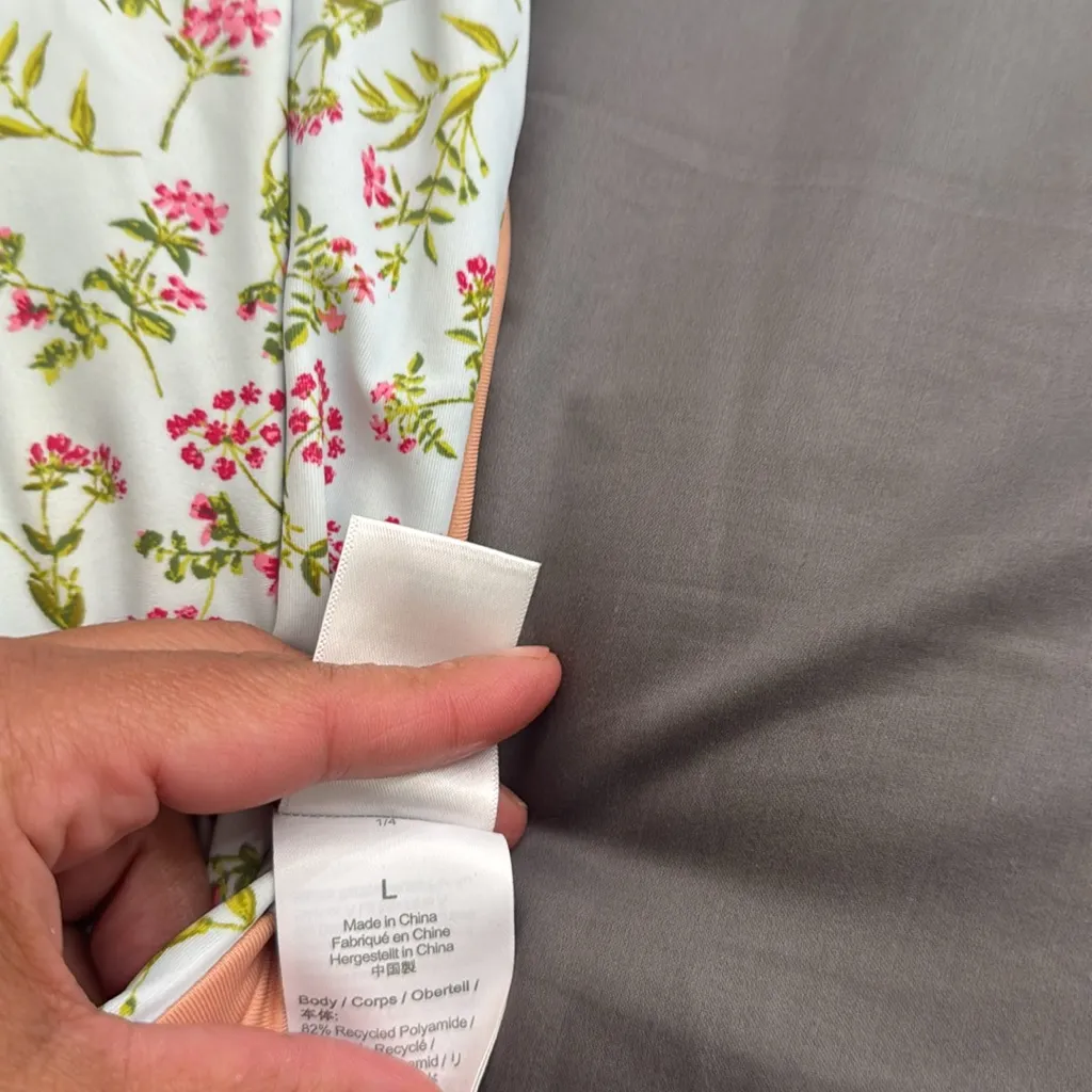 J. Crew high-rise Floral Bikini Set meadow floral sz M/L - Image 6