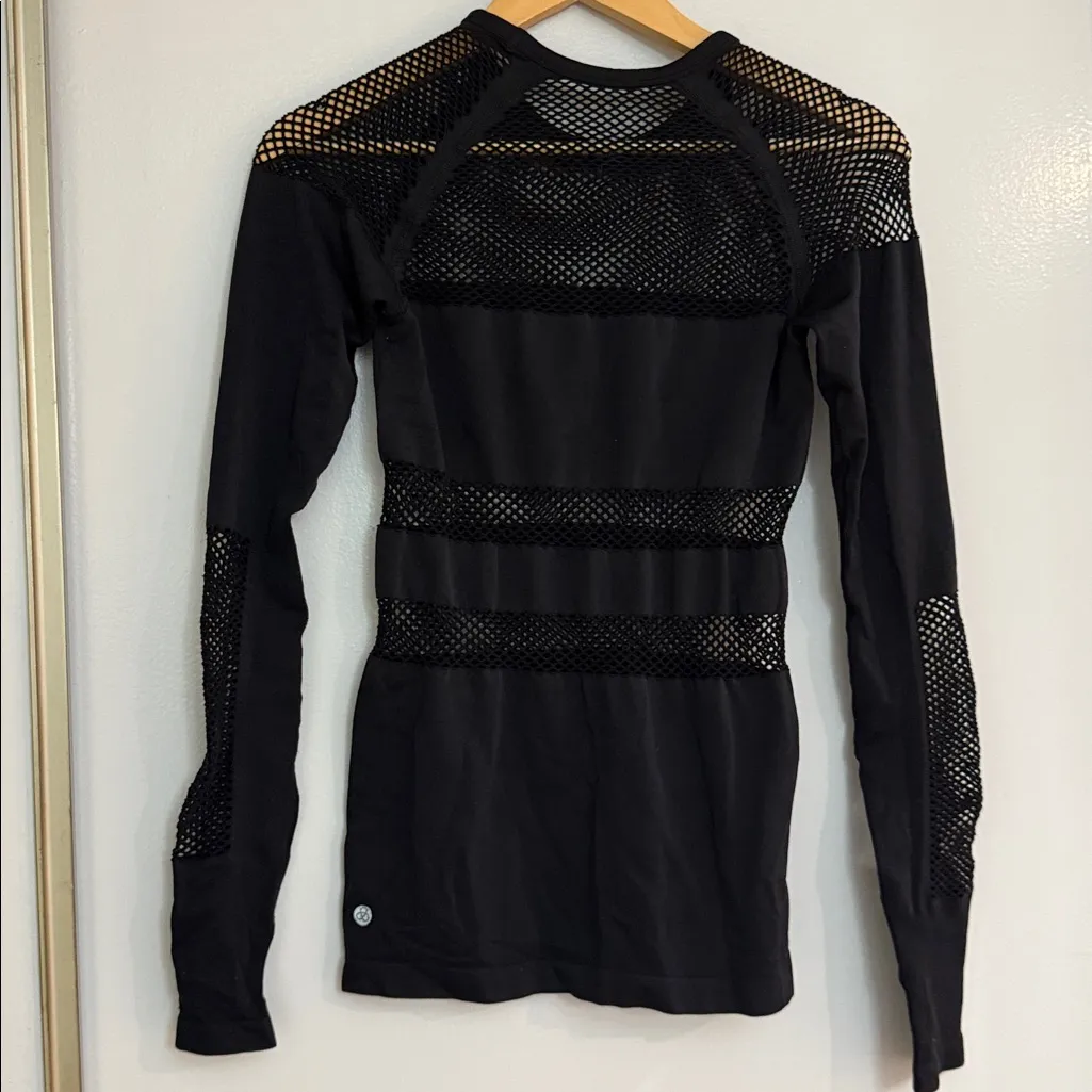 MOVING SALE Zella All Day Long Mesh Pullover Long Sleeve Top - Image 5