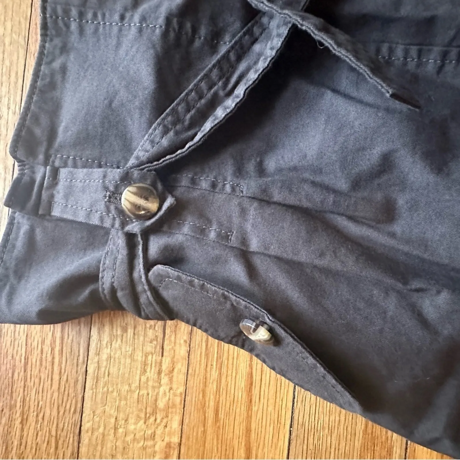 Ann Taylor Brown Paperbag Waist Belted Skirt – Size 6 - Image 5