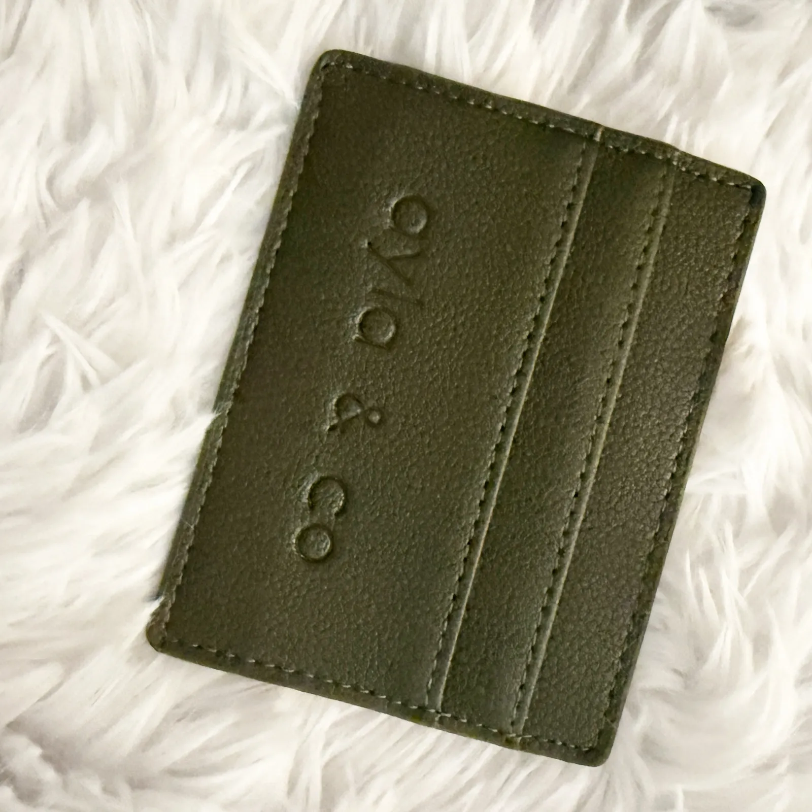 AYLA & CO | The Fanny + Card Wallet Set Pack Belt Bag Metal Buckle | Olive Green - Image 10