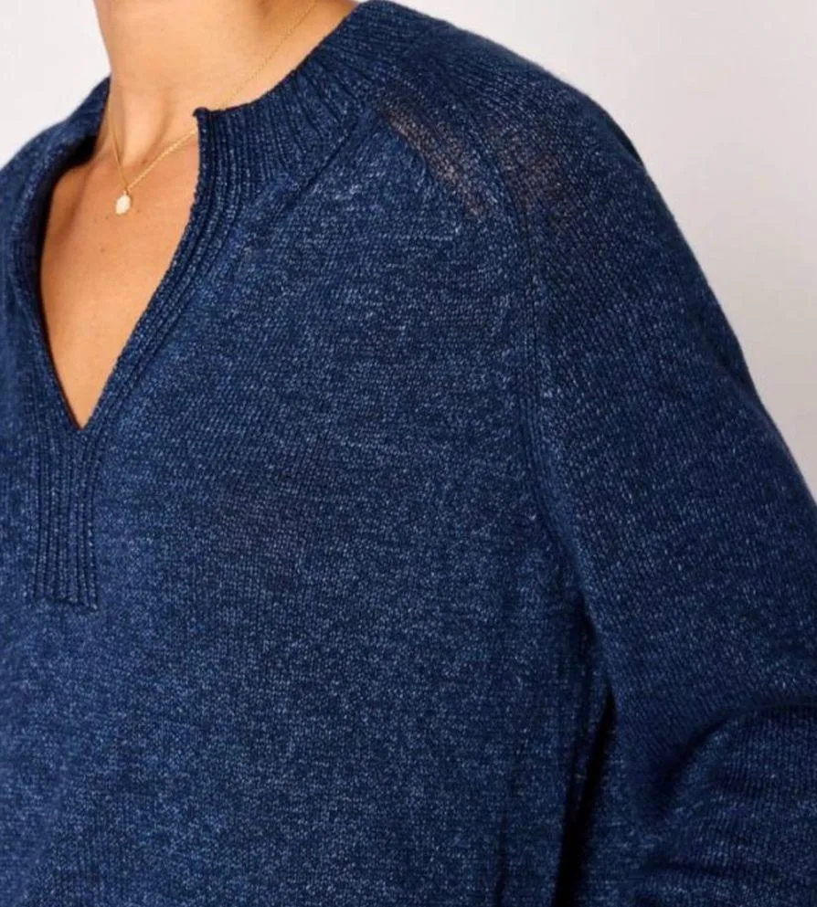 BROCHU WALKER riley sweater in marl NEW - Image 8