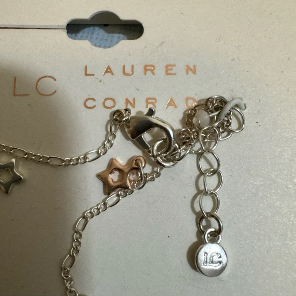 LC Lauren Conrad Gold and Silver Charm Bracelet - Image 2