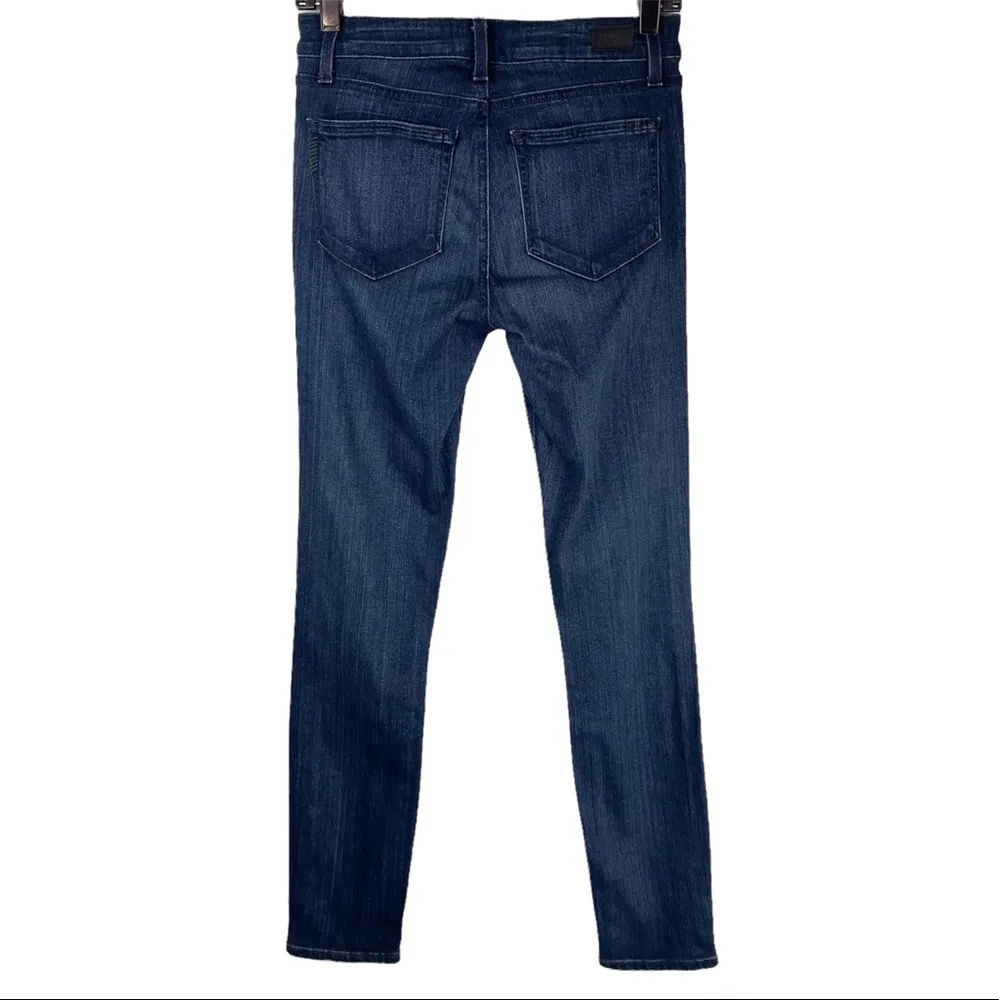 Paige Hoxton Ankle Skinny Jeans Dark Wash Sz 27 - Image 2