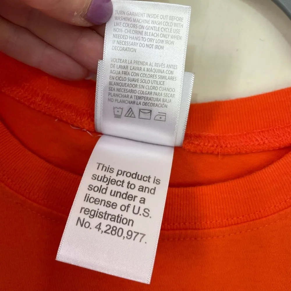 Knights Apparel For Her Orange OSU Cowboys T-shirt NCAA Sports ~ Size Large - Image 7