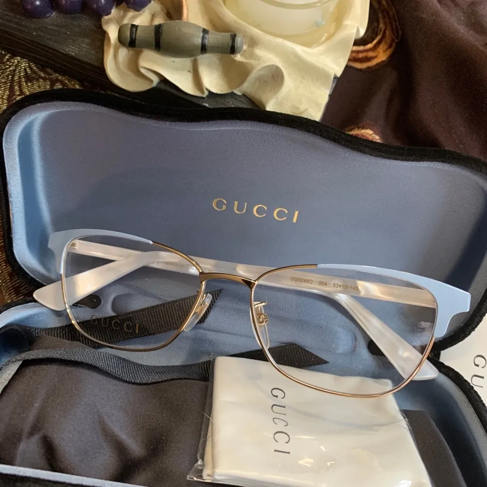 Authentic GUCCI 53 acetate/Metal optical glasses - Image 3