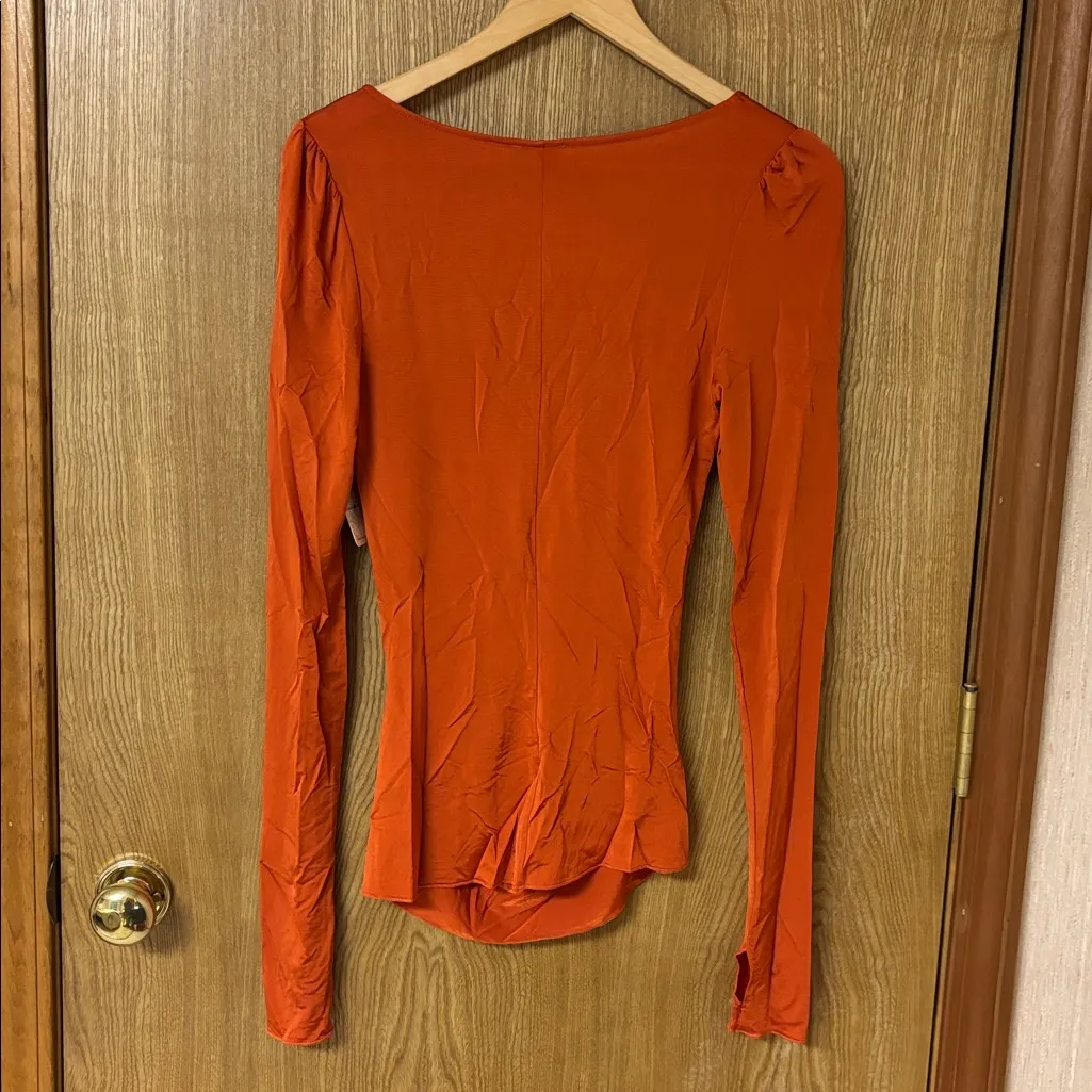 Intimately Free People “Wind Down” Orange Top - Image 7