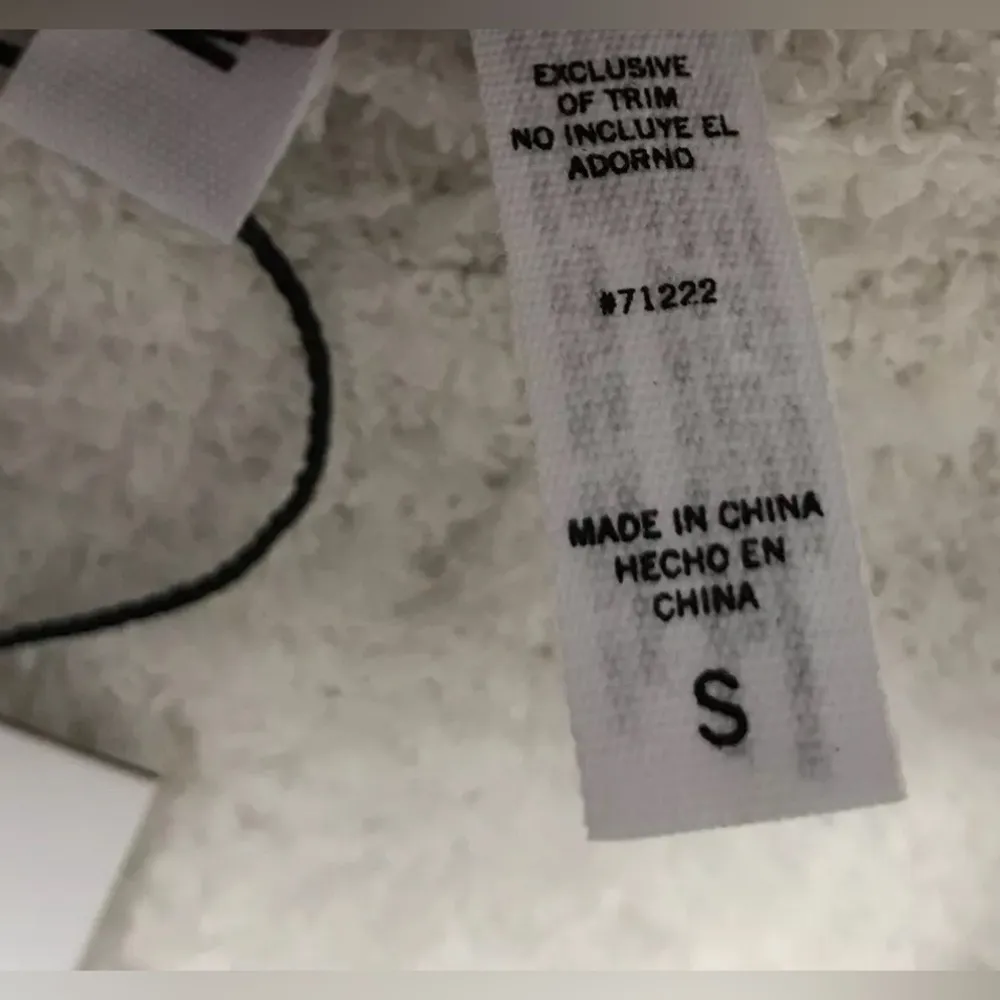 Steve Madden Women's Wide-Leg Chenille Sleep Pants White/Cream Size S NWT - Image 4