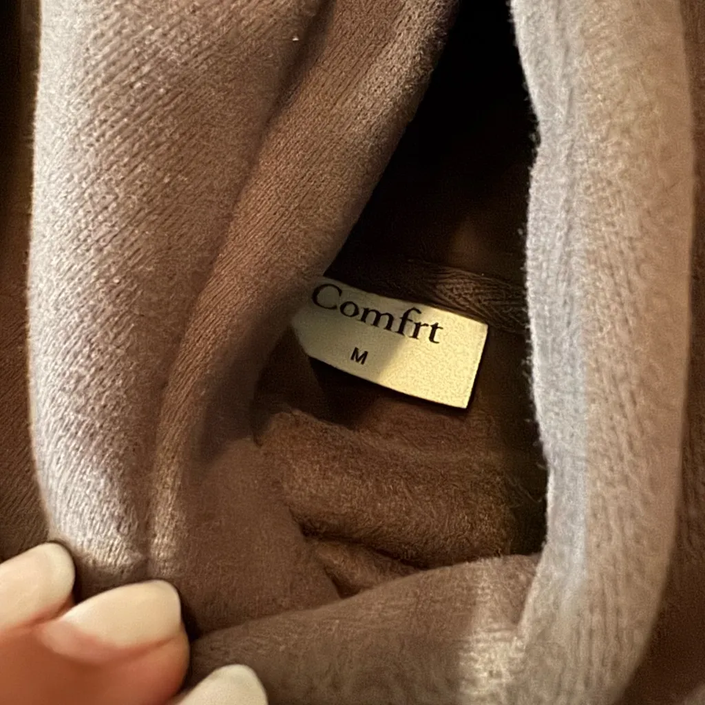 Comfrt Signature Hoodie + Sweatpants set Gray Size M - Image 4